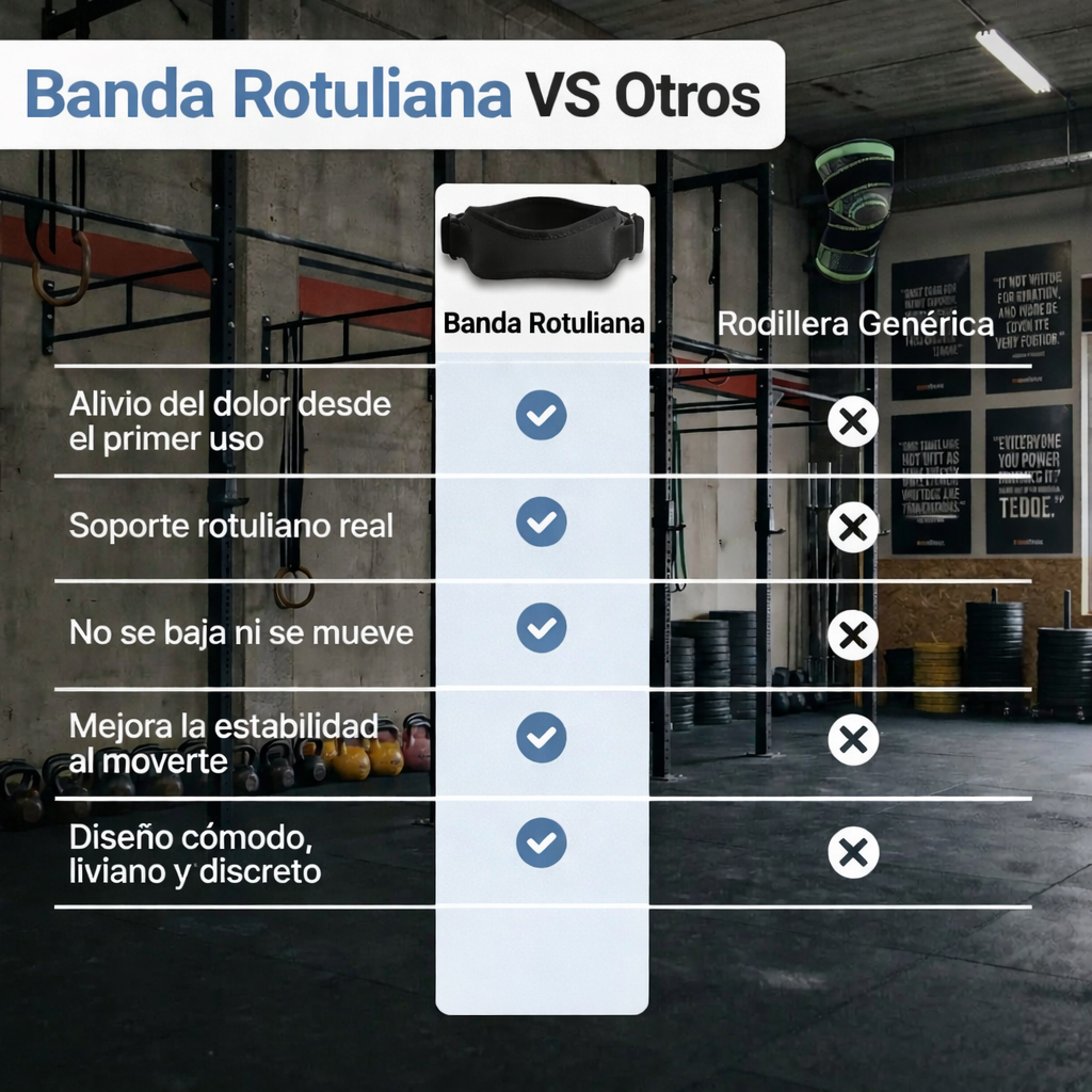 Banda Rotuliana Estabilidad y Alivio